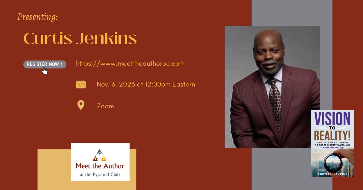 Meet the Author with Curtis Jenkins via zoom