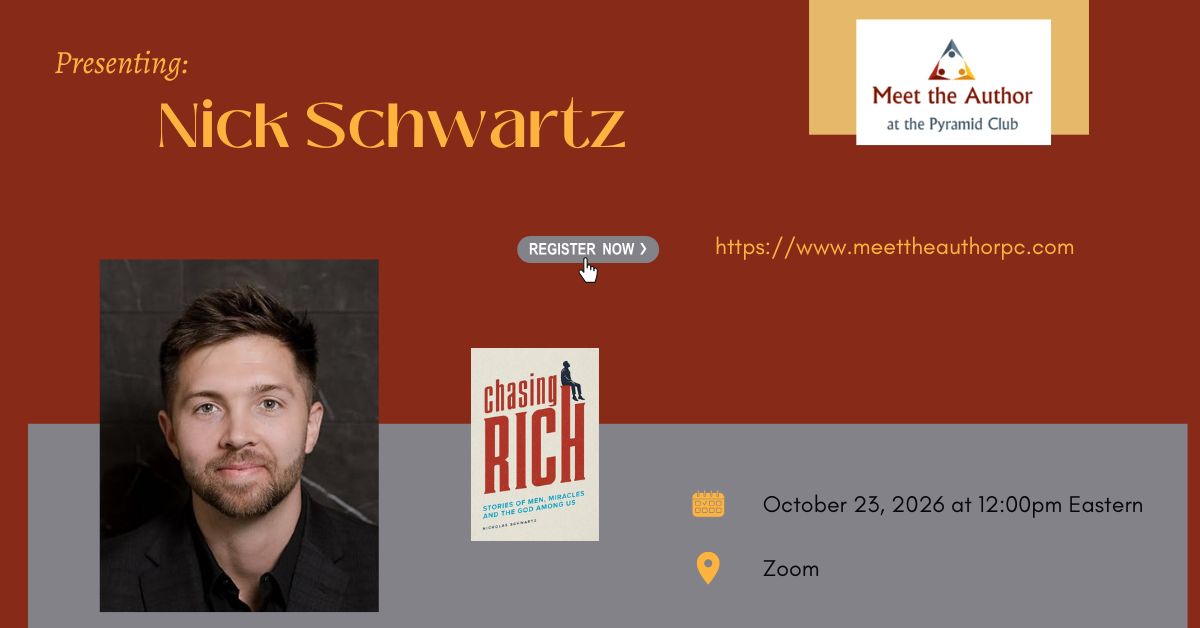 Meet the Author with Nick Schwartz via zoom